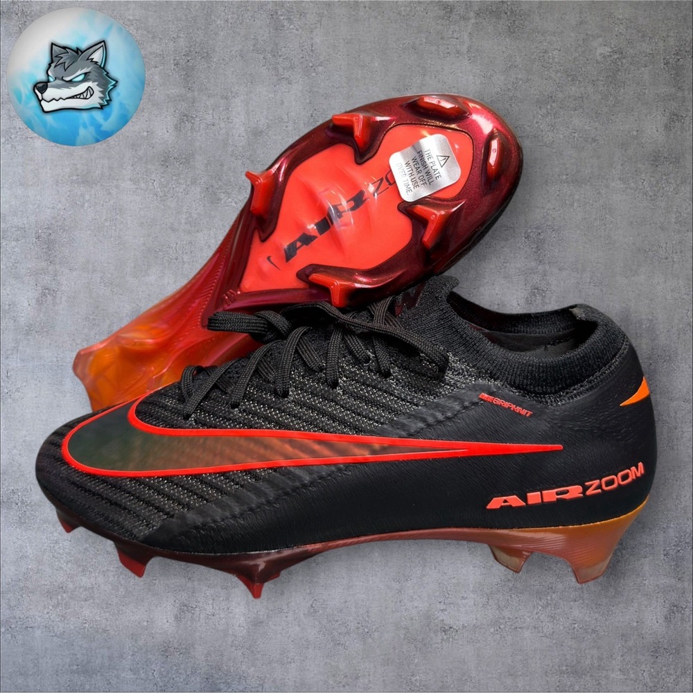 Nike Mercurial Vapor 16 Elite LV8 FG Soccer Cleats Black Men's 4 IF4101-088